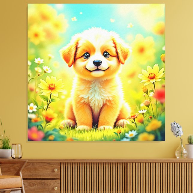 Arte De Flor De Cachorro (Insitu (Sala de estar))