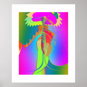 Arte de flores de jardín