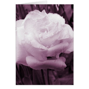Arte de flores moradas