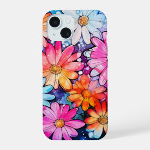 Arte de flores vintage colorido lindo