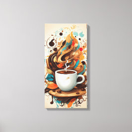Arte de flujo de café