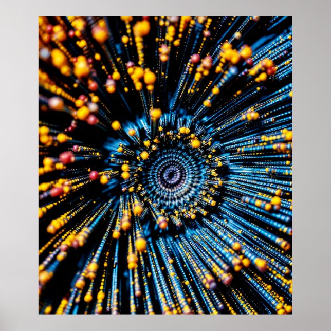 Arte de flujo de datos abstracto (Frente)