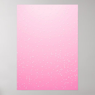 Arte de fondo de champán rosa con burbujas diminut