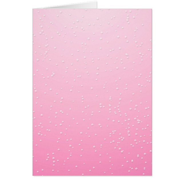 Arte de fondo de champán rosa con burbujas diminut (Frente)