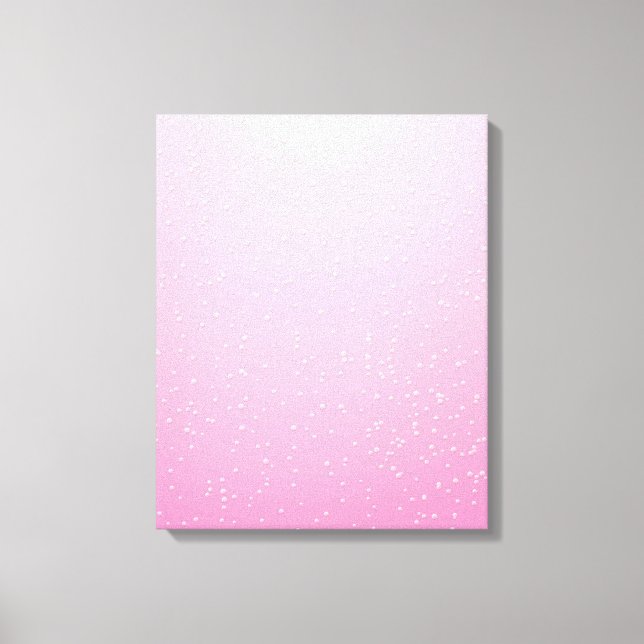 Arte de fondo de champán rosa con burbujas diminut (Anverso)