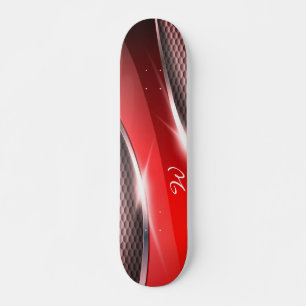Arte de fondo metálico 1 Patineta