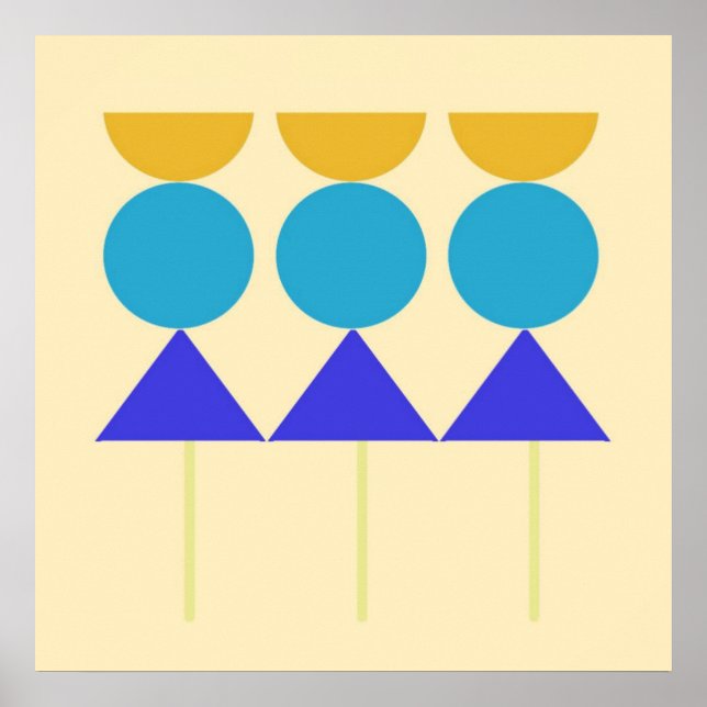 arte de formas abstractas (Frente)