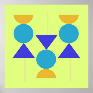 arte de formas abstractas