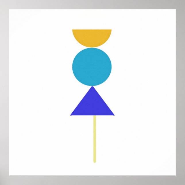 arte de formas abstractas (Frente)