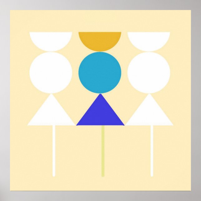 arte de formas abstractas (Frente)