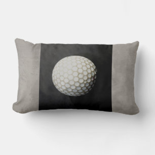 arte de foto de almohada de bola de golf en gris