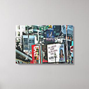 Arte de fotografía de la ciudad de Nueva York en l