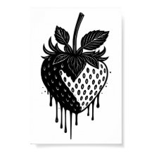 Arte de Fresa que Gotea
