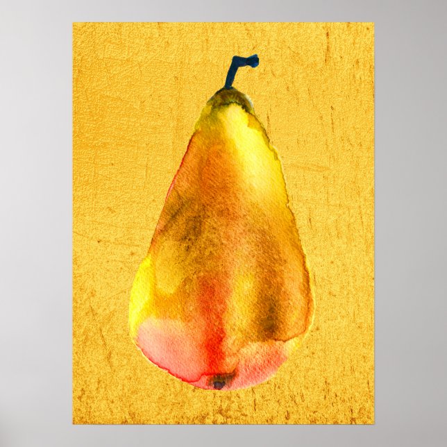 Arte de frutas Golden Pear (Frente)