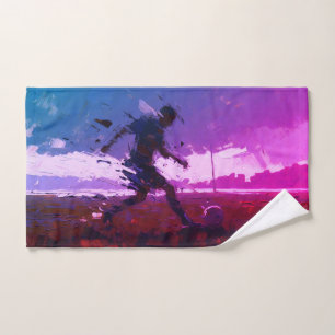 "Arte de Fútbol" (Estilo 3) Pintura al Óleo