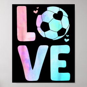 Arte de fútbol genial para mujeres y niñas Tema de