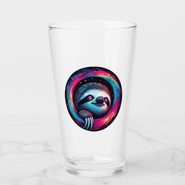 Arte de galaxia con eslogan cósmico (Anverso)