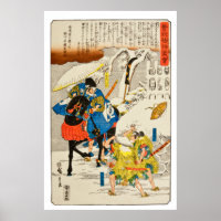 Arte de grabado en madera japonés Utagawa Hiroshig