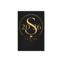 Arte de Graduación Personalizado Nombre Senior 202