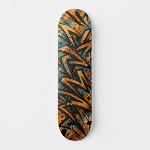 Arte de graffiti de skateboard urbano 1