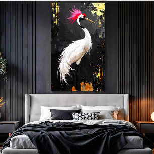 Arte de grulla - Diseño contemporáneo inspirado en