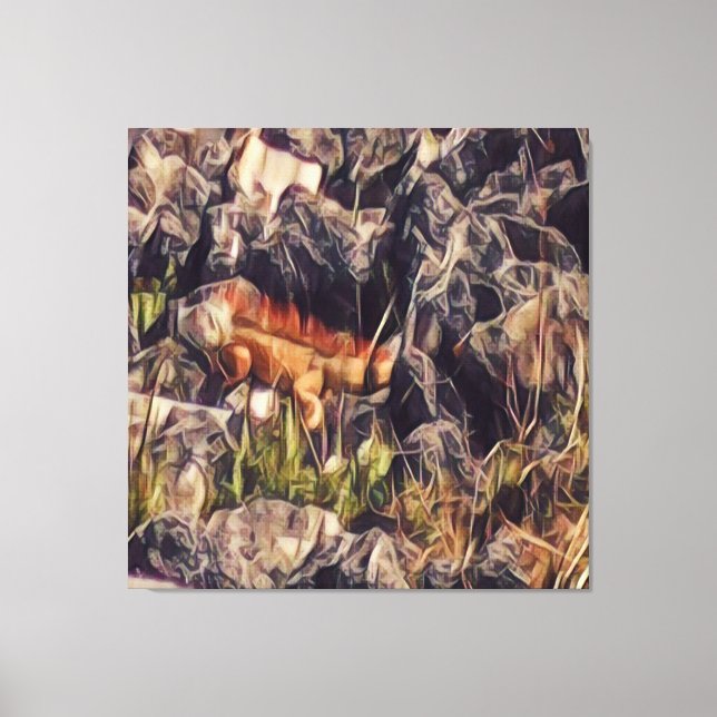 Arte de Guana Naranja (Anverso)