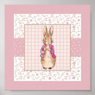 Arte de guardería conejo Bunny clásico chaqueta ro