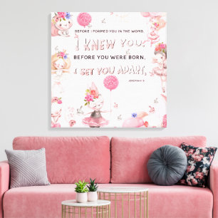 Arte de guardería cristiana - Verso de la Biblia d