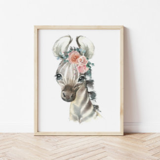 Arte de Guardería de Animales de Safari en la Jung
