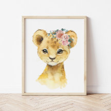 Arte de guardería de animales de Safari en la selv