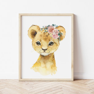 Arte de guardería de animales de Safari en la selv