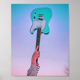 Arte de guitarra clásico