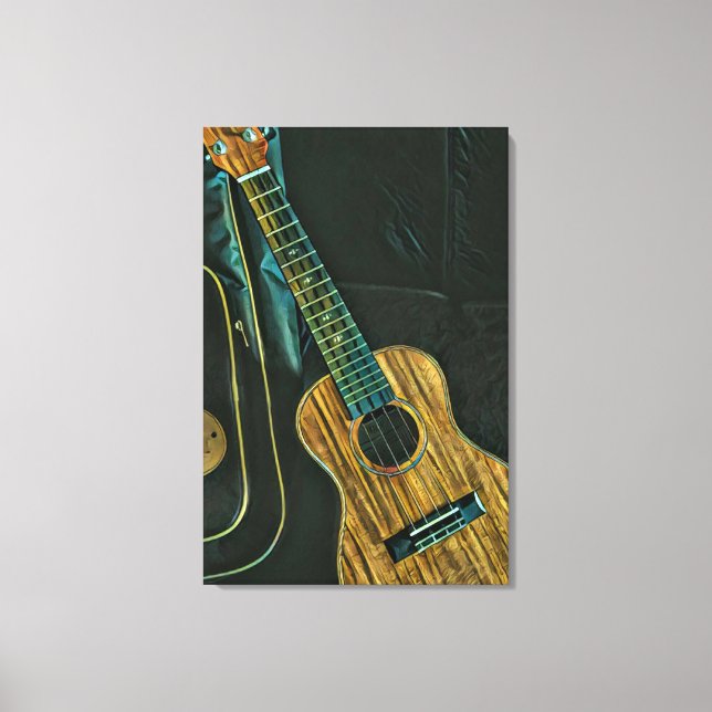 arte de guitarra vintage (Anverso)