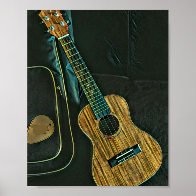 arte de guitarra vintage (Frente)