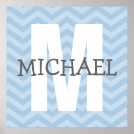 Arte de habitación para niños en un monograma de C