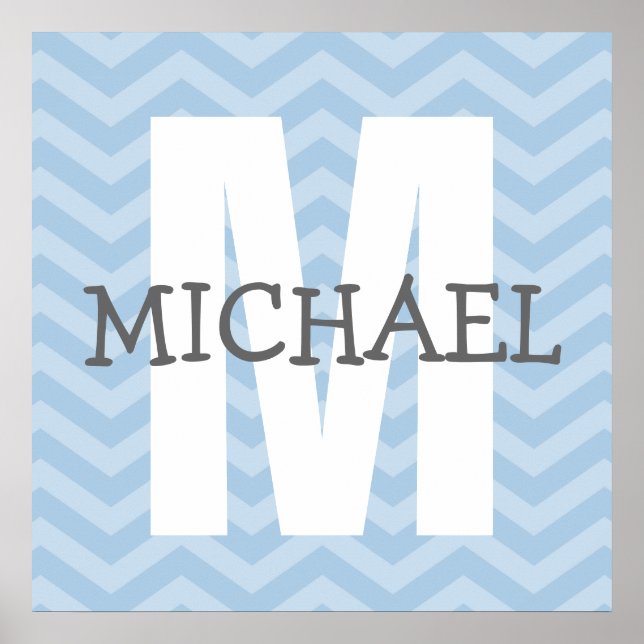 Arte de habitación para niños en un monograma de C (Frente)