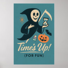 Arte de Halloween Retro Reaper