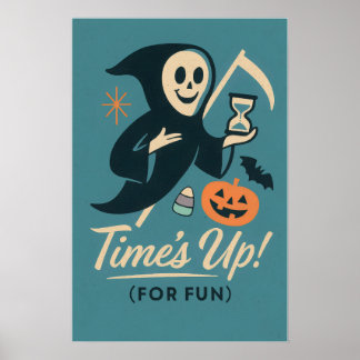 Arte de Halloween Retro Reaper