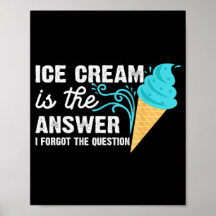 Arte de helado divertido para hombres mujeres niño