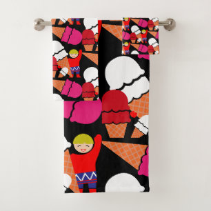 Arte De Helado Retro Vintage