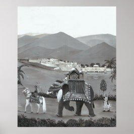 Arte de Heritagen indio impreso