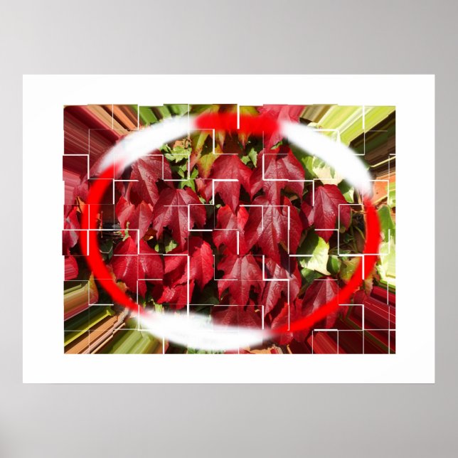 Arte de hojas de otoño (Frente)