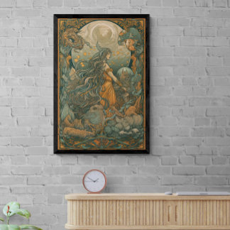 Arte de IA con hippie psicodélico de los años 70 |