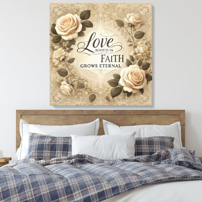 Arte de IA por la fe y el amor (Insitu(Dormitorio))