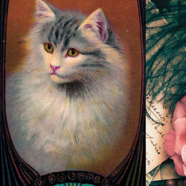 Arte de ilustracion de gatos vintage nuevo elegant (Subido por el creador)