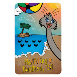 Arte de imanes - Fotobomber de avestruz - Buellton