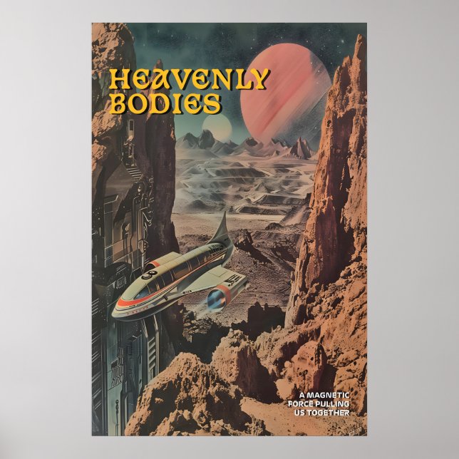 Arte de impresión de exploración espacial de cienc (Frente)