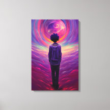 Arte de impresión de lienzo estirado: túnel NDE ND