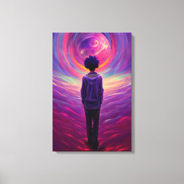 Arte de impresión de lienzo estirado: túnel NDE ND