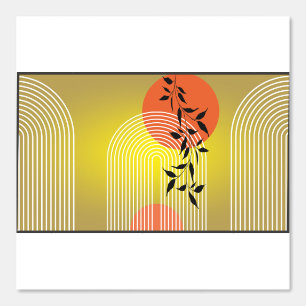 Arte de impresión de papel de pared